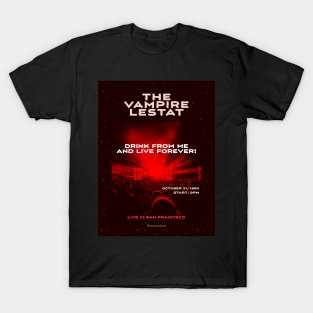 The Vampire Lestat Concert Poster 4 T-Shirt